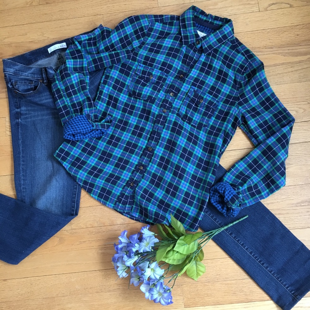 Abercrombie✨Flannel Shirt